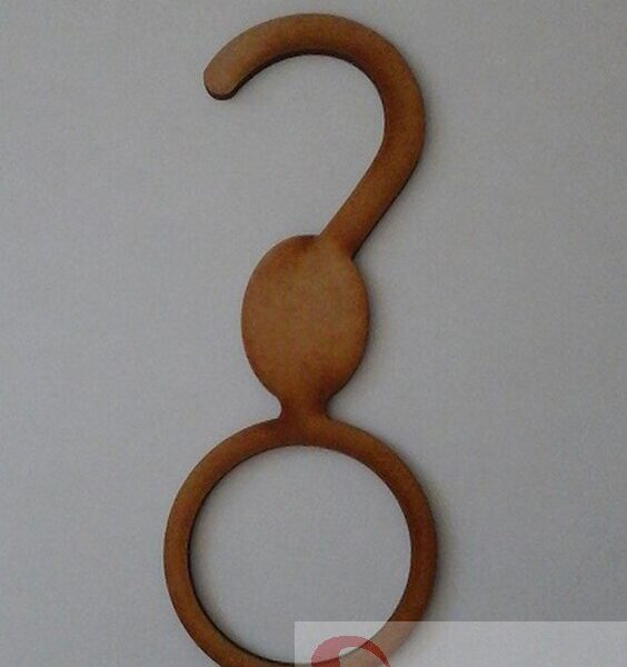 Percha para pañuelo. Individual