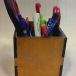 lapicero 10x10x10 con iniciales 3mm