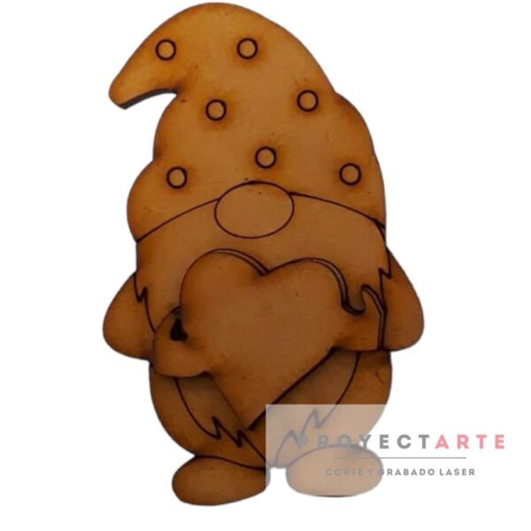 Duende, gnomo con corazon