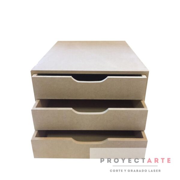 Cajonera grande 3 cajones