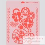 Stencil Engranajes Y Cadenas