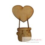 Globo aerostático corazón