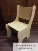 Silla Madera Infantil Proyectarte, Asiento Resistente, Niños - Image 2