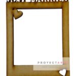 Marco polaroid recién casados