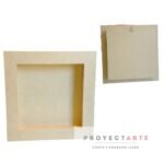 Marco con profundidad interno 25x25cm