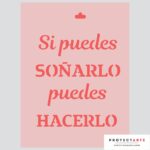 Stencil Si puedes soñarlo