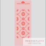 Stencil patron con flores chico