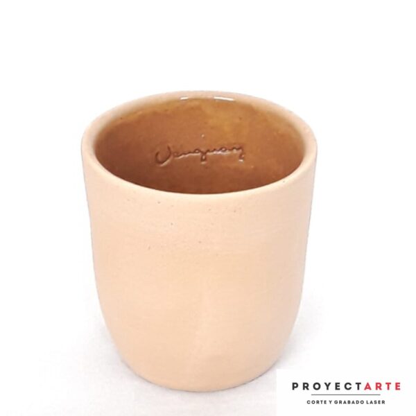 Mate, recipiente, vasija de cerámica chico