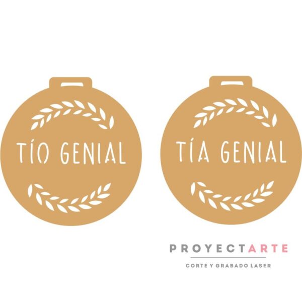 Medalla Tíos geniales