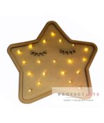 Estrella Led en mdf de 3mm - Image 2
