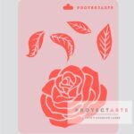 Stencil Rosas