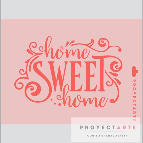 Stencil home sweet home