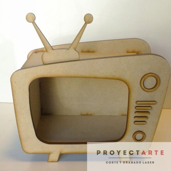Televisor Vintage - 15cm