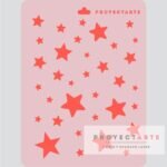 Stencil Estrellas