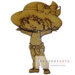 frutillita con los brazos abiertos