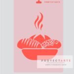 Stencil canasto con pan