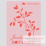 Stencil ramita jardín botánico