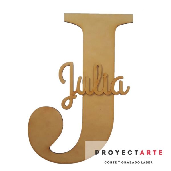 Inicial con nombre