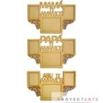 Portarretrato Te amamos 3 fotos