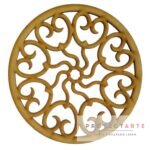 Mandala con sol y corazones