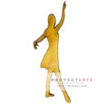 Bailarina de ballet tendú