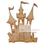 castillo con banderitas