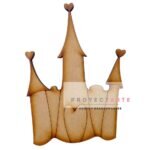 castillo con corazones