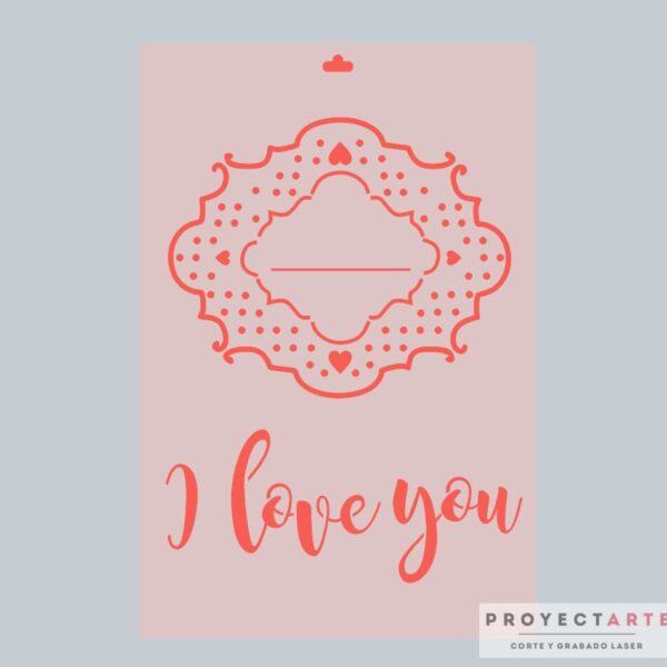 I love you