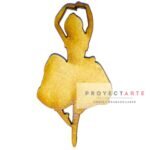 Bailarina de ballet pirouette