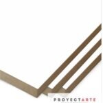 Placa de 130x90cm de mdf blanco