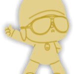 pocoyo de lentes