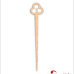 palo para moño con aros