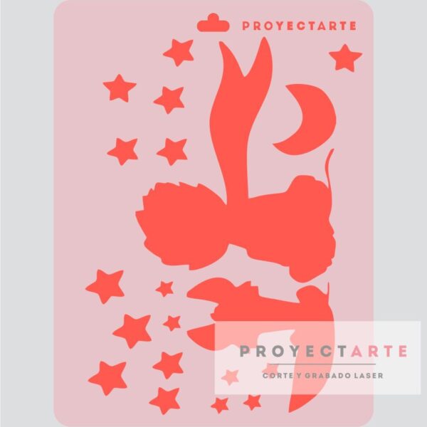 Stencil El Principito