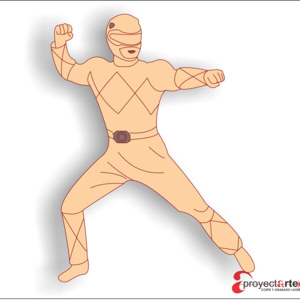 power ranger rojo