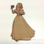 Blanca nieves con flores