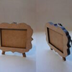 Pizarra con marco - atril