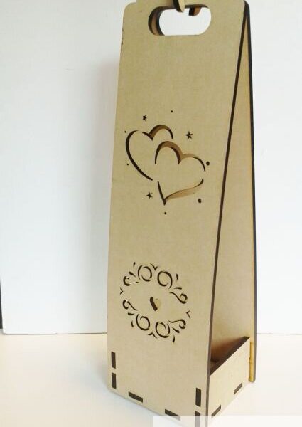 Bolsa para botellas Corazones