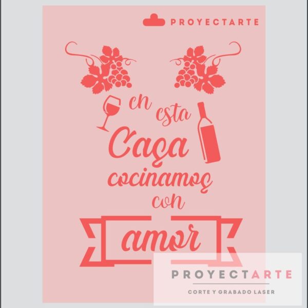 Stencil en esta casa