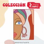 Mujer con pañuelo 30cm