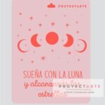 Stencil Sueña con la luna
