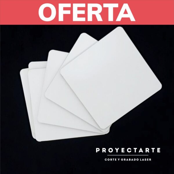 OFERTA : Posavasos cuadrados