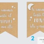 Banderines Te amamos