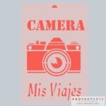 Stencil Camara chico