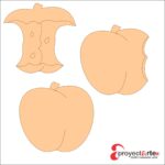 trío de manzanas para cuadro