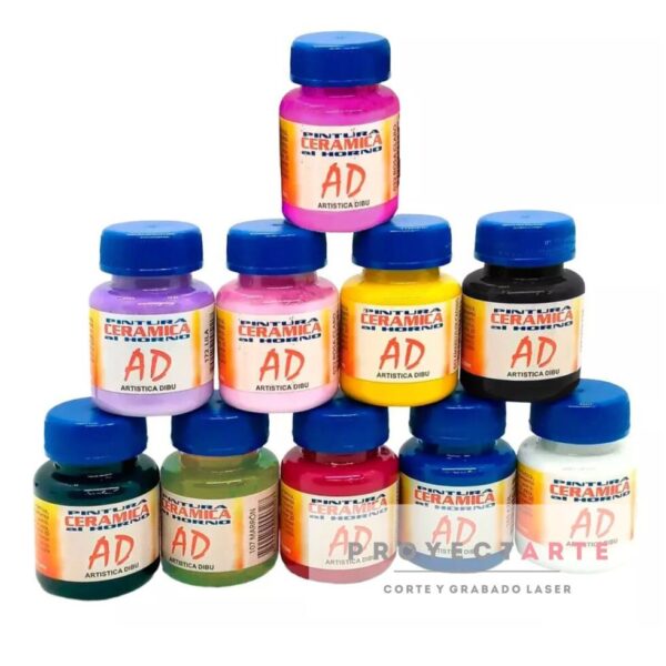 Pack de pintura de horno cerámica 40ml