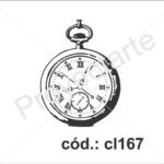 Sello cronómetro antiguo