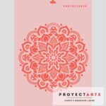 Stencil mandala gigante 20cm