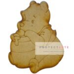 Winnie The Pooh comiendo miel