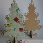 Árbol navideño estampado