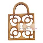 Candado antiguo cuadrado